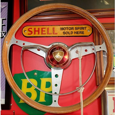 Vintage FE Holden Steering Wheel