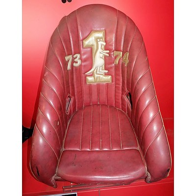 1973 Holden Torana Speedway Racing Seat Driven in Melbourne Speedway Championship