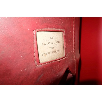 1973 Holden Torana Speedway Racing Seat Driven in Melbourne Speedway Championship