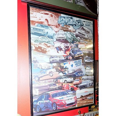 Eight Automotive Posters Including Bob Jane T Mart 1000 October 2004