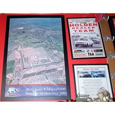 Eight Automotive Posters Including Bob Jane T Mart 1000 October 2004