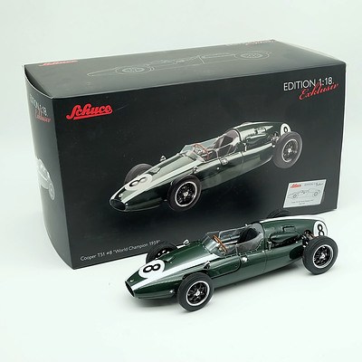 Schuco 1959 Cooper T51 Limited Edition 437/2000 1:18 Scale Model Car