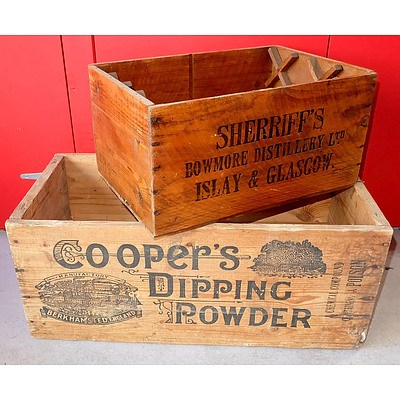 Coopers Dipping Powder 125lb Crate and Another