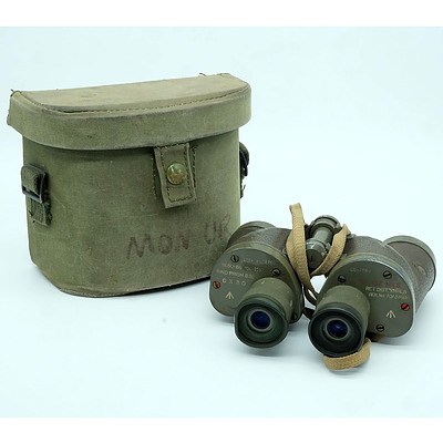 Pair of Military Bino Prism G.S 6x30 Binoculars