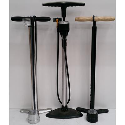 Layzne Floor Pump Lot Of 3