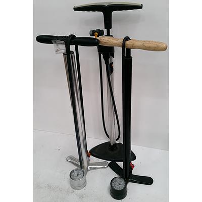 Layzne Floor Pump Lot Of 3