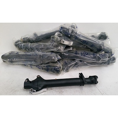 Approximately 200 MTB & Roadbike Stems & Folding Commuter Seat posts.