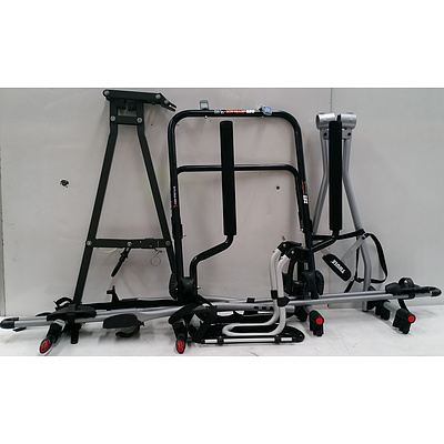 Bulk Lot Of Thule & Yakima Car Mounted Bike Carriers & Accesories