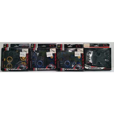 Bike Accesories - Assorted Lot Of Accesories & parts Including Bars, Locks, Sprockets & More.