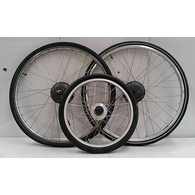 Electric Bike Wheel Lot - Vision, Sram, Nexus, Shimano & More.