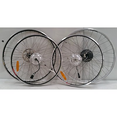 Electric Bike Wheel Lot - Vision, Sram, Nexus, Shimano & More.