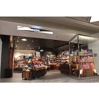 Lush Life hamper of goods from Lush Cosmetics