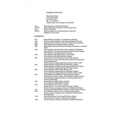 Bronze Sculpture  "The Rehearsal" by Berendina de Ruiter