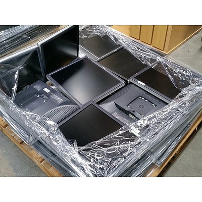 Bulk Lot of 19 inch LCD Monitors - Approximately 140