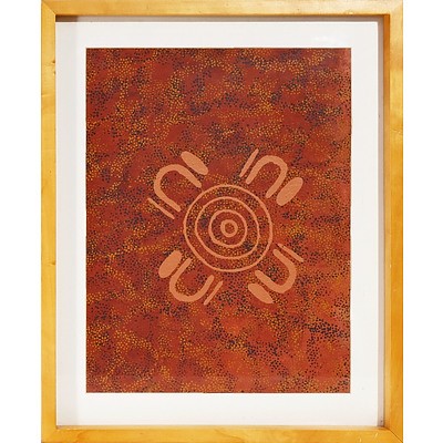 Kamahi Djordon King (Gurindji 1972-) Womens Business 2005, Acrylic on Canvas