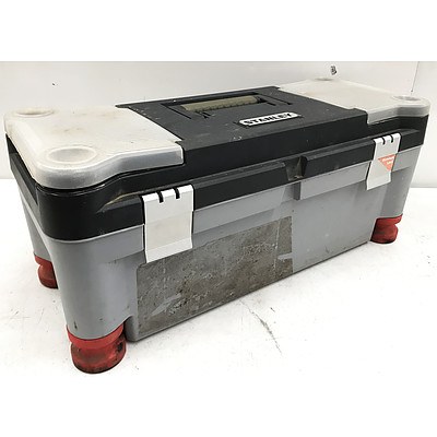 Stanley Tool Box with Tools
