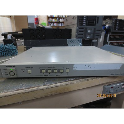 Panasonic WJ-MS424/G Quad system