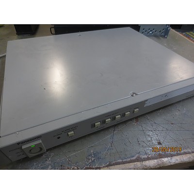 Panasonic WJ-MS424/G Quad system