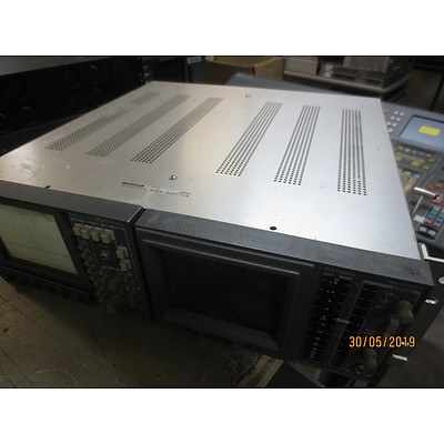 Tektronix 1751 Waveform Monitor and Tektronix 760A Stereo Audio Monitor