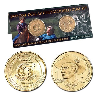 Australia 1999 $1 Coin Set