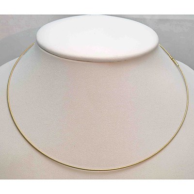 9ct Yellow Gold Cable Necklace