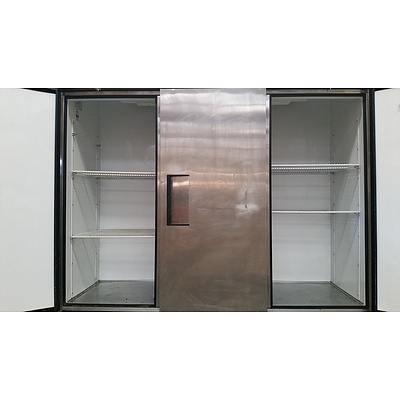 True Refrigeration 2000 Litre Mobile Three Door Commercial Refrigerator