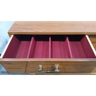 Retro Maple Veneer Buffet