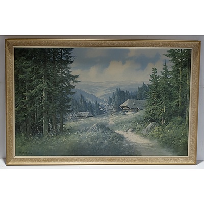 Four Landscape Offset Prints