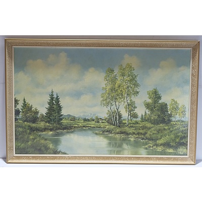 Four Landscape Offset Prints