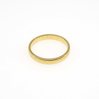 18ct Yellow Gold Wedding Ring