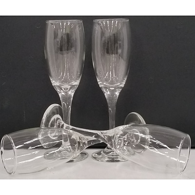 Olympia 170ml Glass Champagne Flutes - Lot of 48 - New