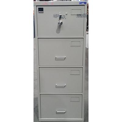 Planex C Class Four Drawer Filing Cabinet