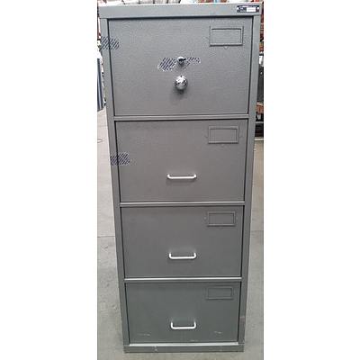 Planex C Class Four Drawer Filing Cabinet