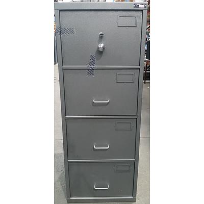 Planex C Class Four Drawer Filing Cabinet