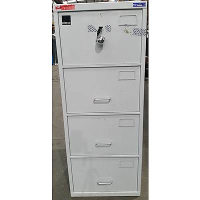 Planex C Class Four Drawer Filing Cabinet