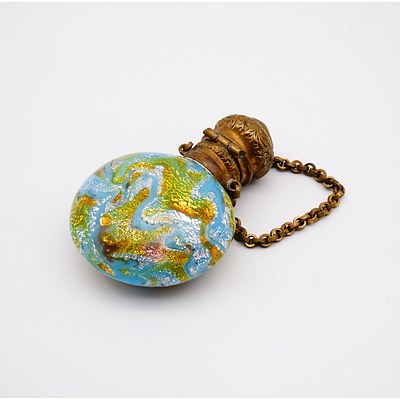 19th Century Murano Glass Scent Bottle, Probably Giacomo Franchini (1827-1897)