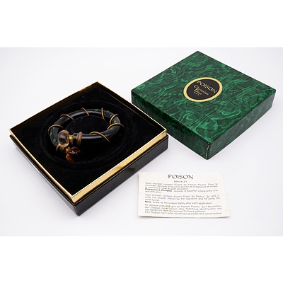 Christian Dior Paris Poison Braclet Scent Bottle with Original box