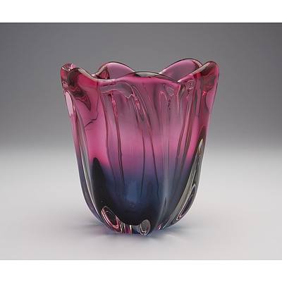 Murano Art Glass Vase