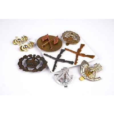 Group of Assorted Military Badges