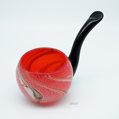 Vintage Murano Glass Fish Figurine and Long Handled Cup