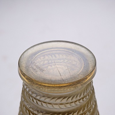 Rene Lalique 'Cytise' Vase in Opalescent Glass, Model no. 1095, Designed c.1926