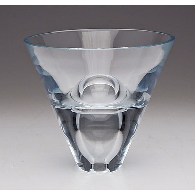 Tapio Wirkkala Glass 'Egg' Vase