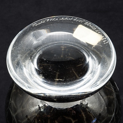 Ulrica Hydman-Vallien Kosta Boda Glass Vase