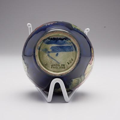 Walter Moorcroft Pansy Vase, Circa 1947