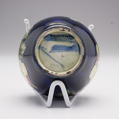 Walter Moorcroft Pansy Vase, Circa 1947