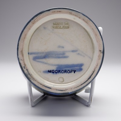 Walter Moorcroft Pansy Vase, Circa 1947