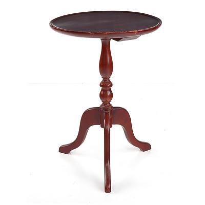 Vintage Georgian Style Wine Table, Mid 20th