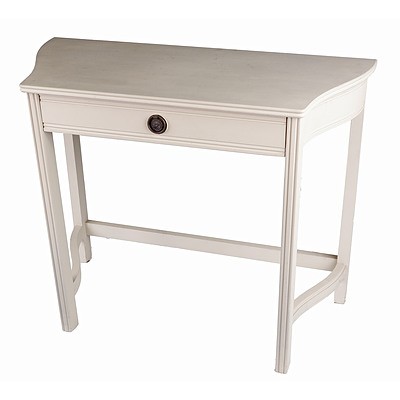 Beige Painted Hall Table