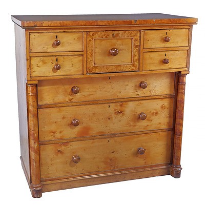 Rare Tasmanian Huon Pine Chest of Drawers Circa 1850-1860