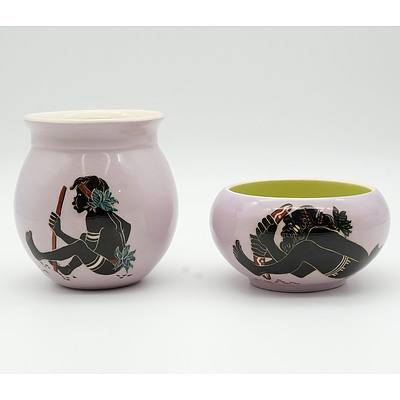 Two Pieces of Martin Boyd Pottery